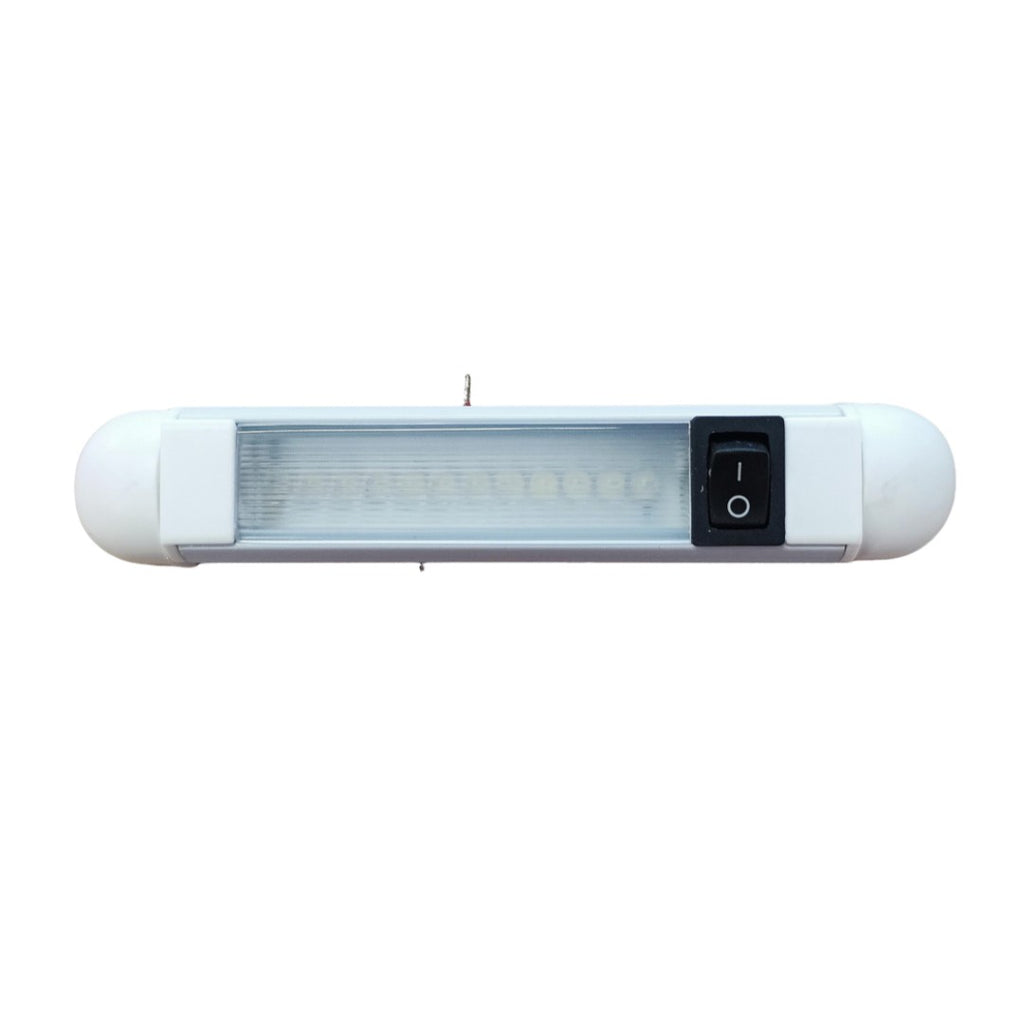 2x LED Light Bar 6" Lamp Cabin Roof Boat Caravan White 12V On/off Switch - RVSUNSHADES