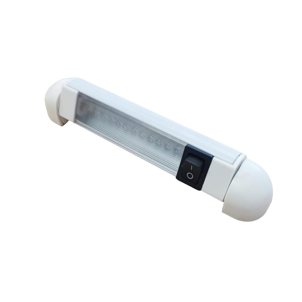 2x LED Light Bar 6" Lamp Cabin Roof Boat Caravan White 12V On/off Switch - RVSUNSHADES