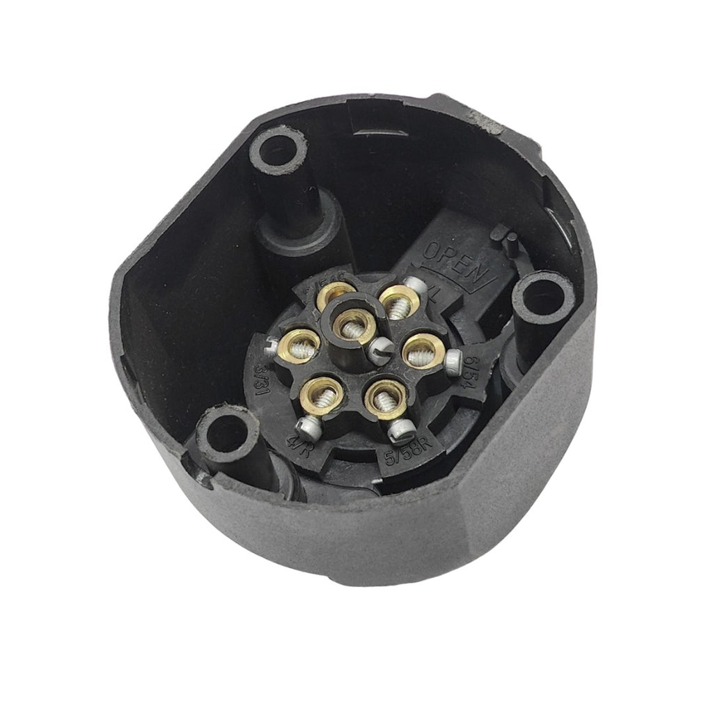 7 PIN ROUND SOCKET CONNECTOR TRAILER BOAT - RVSUNSHADES