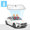 Mercedes-Benz A-Class Windscreen Sun Shade W176 Solar Screens BLOCK OUT (RV25) Premium V2 - RVSUNSHADES