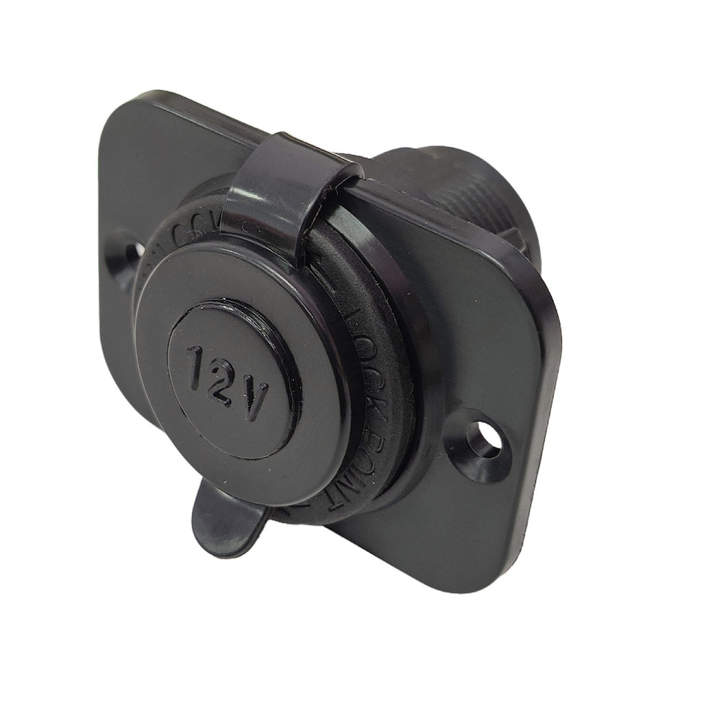 2x Dustproof Cigarette Lighter Socket 12V Accessories Socket Waterproof (A13-142) - RVSUNSHADES