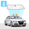 Audi A4 Windscreen Sun Shade S4 RS4 B8 2008-2015 Solar Screens BLOCK OUT (RV07) Premium V2 - RVSUNSHADES