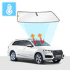 Audi Q7 Windscreen Sun Shade 4M 2015-2023 Solar Screens BLOCK OUT (RV29) Premium V2 - RVSUNSHADES