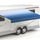 RVSUNSHADES Replacement Awning Fabric - Blue White Gradient
