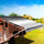 Replacement Awning Fabric Kit suit 14ft Roll-Out Awning (13'2"x8' Grey Scale Stripes 14-BK-ST) *BOXED* - RVSUNSHADES