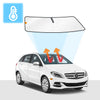 Mercedes-Benz B-Class Windscreen Sun Shade W246 Solar Screens BLOCK OUT (RV22) Premium V2 - RVSUNSHADES