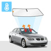 BMW 5 Series Windshield Sun Shade E60/61 Solar Screens BLOCK OUT (RV26) Premium V2 - RVSUNSHADES