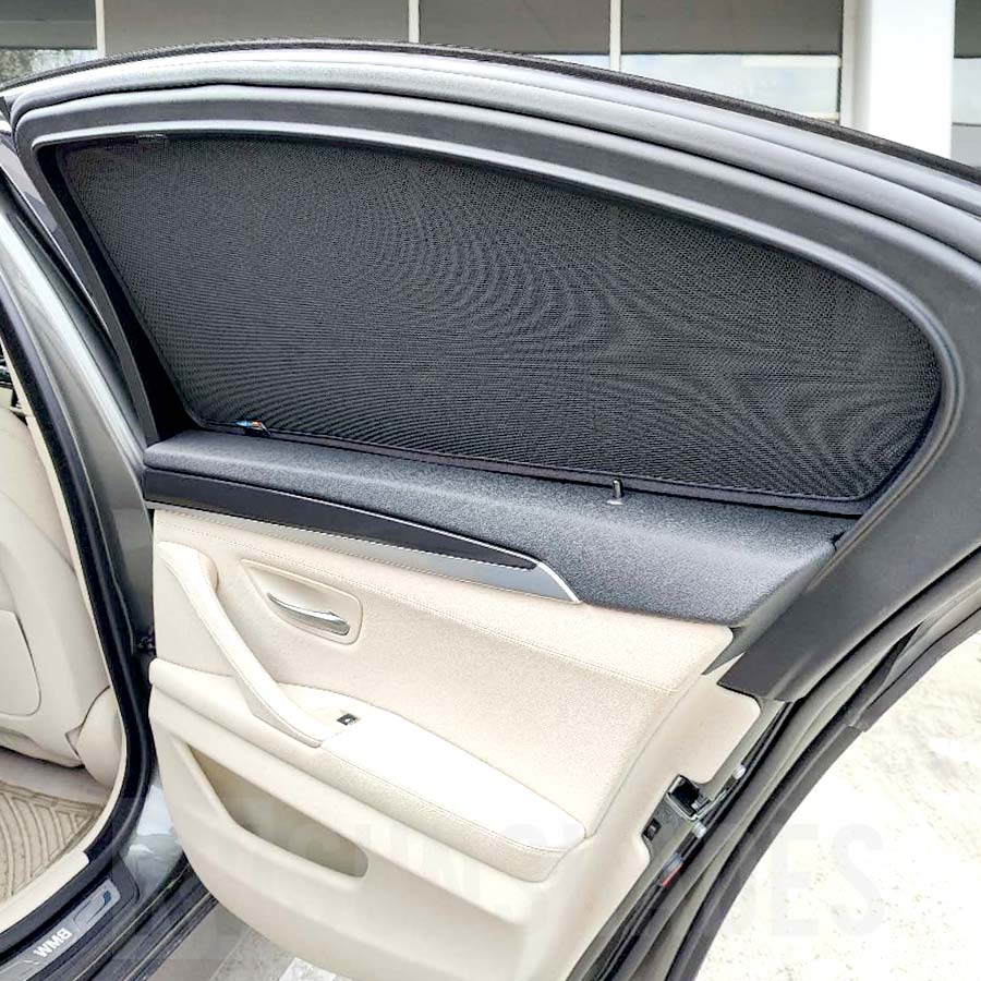 BMW 5 Series Sun Shade F10 Sedan 2010-2016 [Rear Door] Pair - RVSUNSHADES