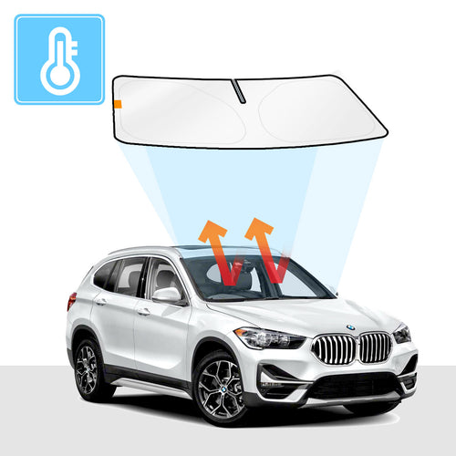 BMW X1 Series Windshield Sun Shade F48 Solar Screens BLOCK OUT (RV17) Premium V2 - RVSUNSHADES