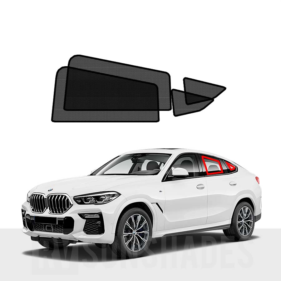 BMW X6 Sun Shade G06 2020-now [Set of 4] - RVSUNSHADES