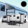 Caravan Slide-Out Awning Fabric Replacement Topper 2300x1500mm (BLACK) - RVSUNSHADES