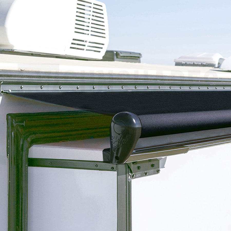Caravan Slide-Out Awning Topper Replacement Vinyl 1800x700mm (WHITE) - RVSUNSHADES