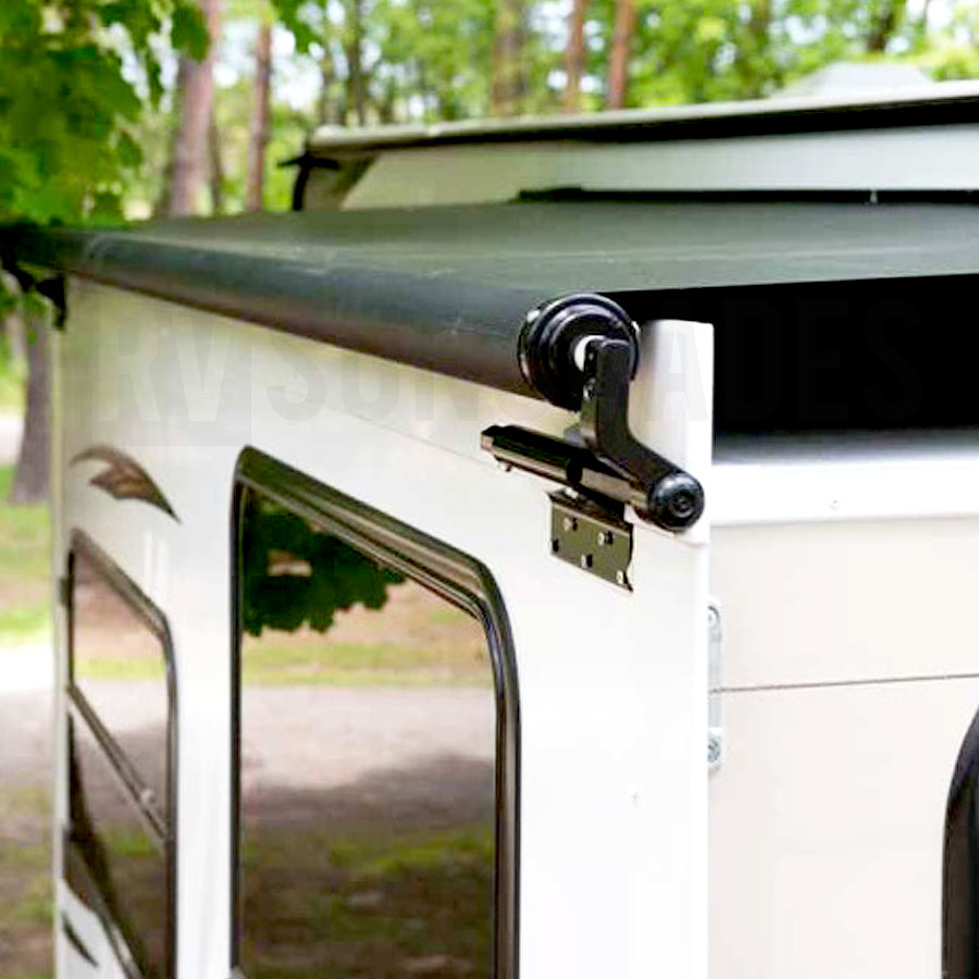 Caravan Slide-Out Awning Topper Replacement Vinyl 1200x700mm (WHITE) - RVSUNSHADES