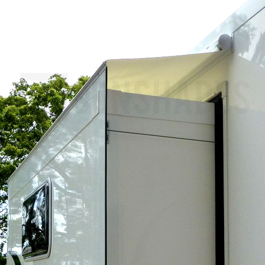 Caravan Slide-Out Awning Topper Replacement Vinyl 1200x700mm (WHITE) - RVSUNSHADES