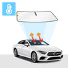 Mercedes-Benz CLS Windshield Sun Shade Solar Screens BLOCK OUT (RV36) Premium V2 - RVSUNSHADES