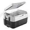 Car Fridge 35L 3-way for grocery shopping, travel, and camping, Open Lid Both Sides, Removable Lid - RVSUNSHADES