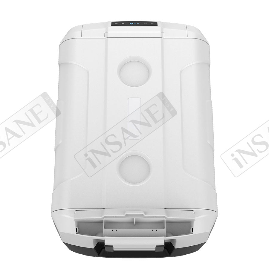 Car Fridge 45L 3-way for grocery shopping, travel, and camping, Open Lid Both Sides, Removable Lid - RVSUNSHADES
