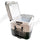 Car Fridge 35L 3-way for grocery shopping, travel, and camping, Open Lid Both Sides, Removable Lid - RVSUNSHADES