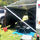 Offroad Pop Top Camper Awning End Wall 2.15x2.2m Rectangle Cut FLAT TOP (2.2m Drop) - RVSUNSHADES