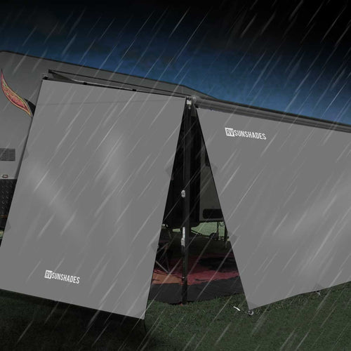 Waterproof Privacy Screen V2 End Wall