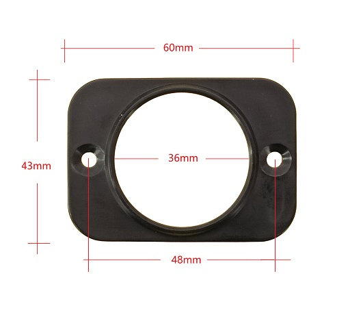 2x Dustproof Cigarette Lighter Socket 12V Accessories Socket Waterproof (A13-142) - RVSUNSHADES