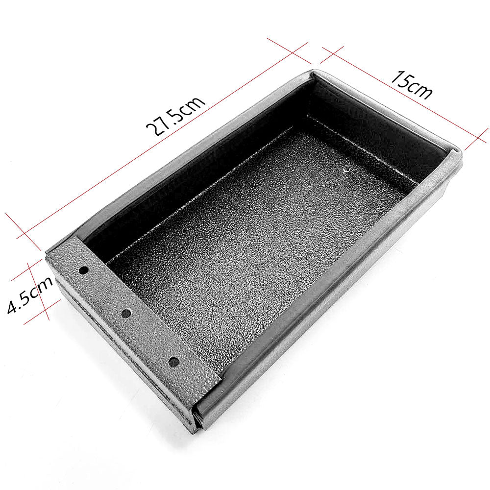 Cowl Cover For Truma Aluminum Flat Plate 2mm Hammertone Black (FP) RV DIRECT