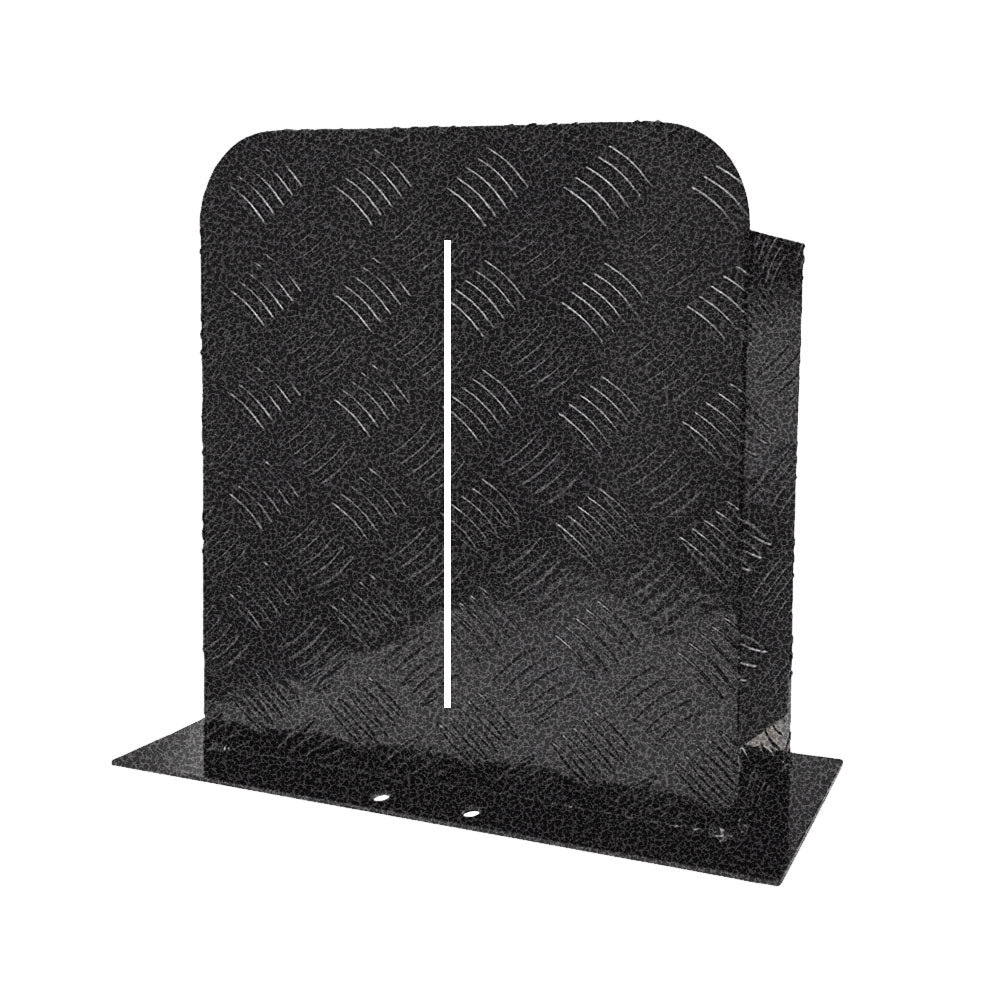 Fuel Tank Protector Cover Hammer Tone Black Drawbar Mount L/R Double Side 10/15L (CP) RV DIRECT