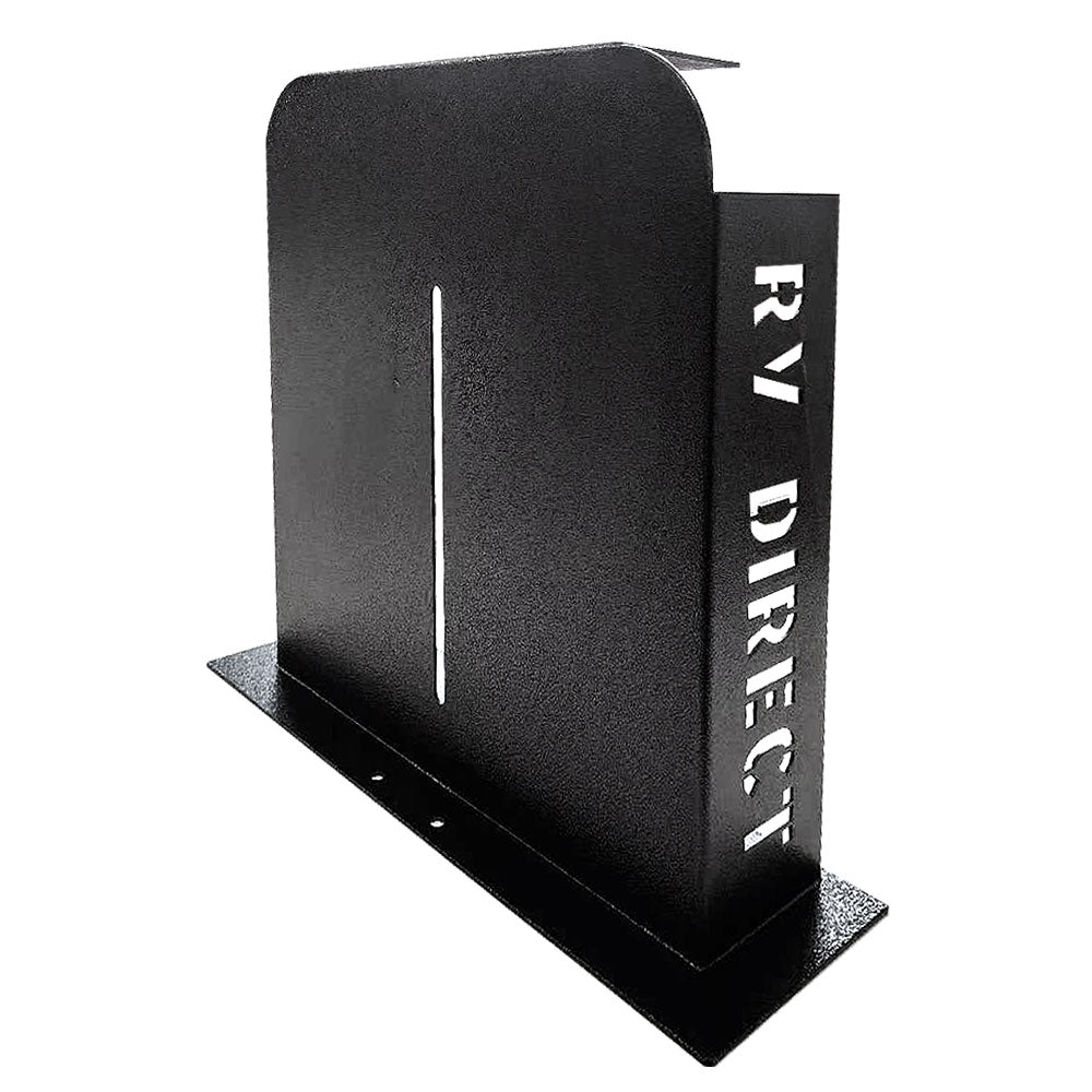 Fuel Tank Protector Cover Hammer Tone Black Drawbar Mount L/R Double Side 10/15L (FP) RV DIRECT