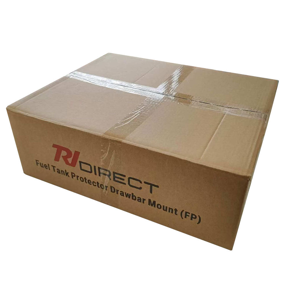 Fuel Tank Protector Cover Hammer Tone Black Drawbar Mount L/R Double Side 10/15L (CP) RV DIRECT