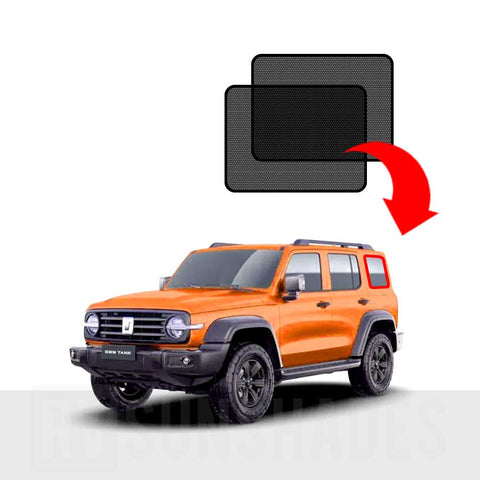 GWM Tank 300 Sun Shade 2023-now [Quarter Window] Pair - RVSUNSHADES