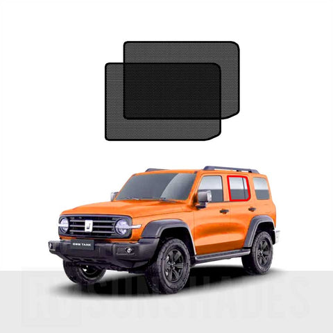 GWM Tank 300 Sun Shade 2023-now [Rear Door] Pair - RVSUNSHADES