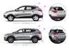 Hyundai Tucson ix35 Sun Shade LM 2009-2015 [set of 4] - RVSUNSHADES