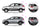 Hyundai Tucson ix35 Sun Shade LM 2009-2015 [set of 4] - RVSUNSHADES