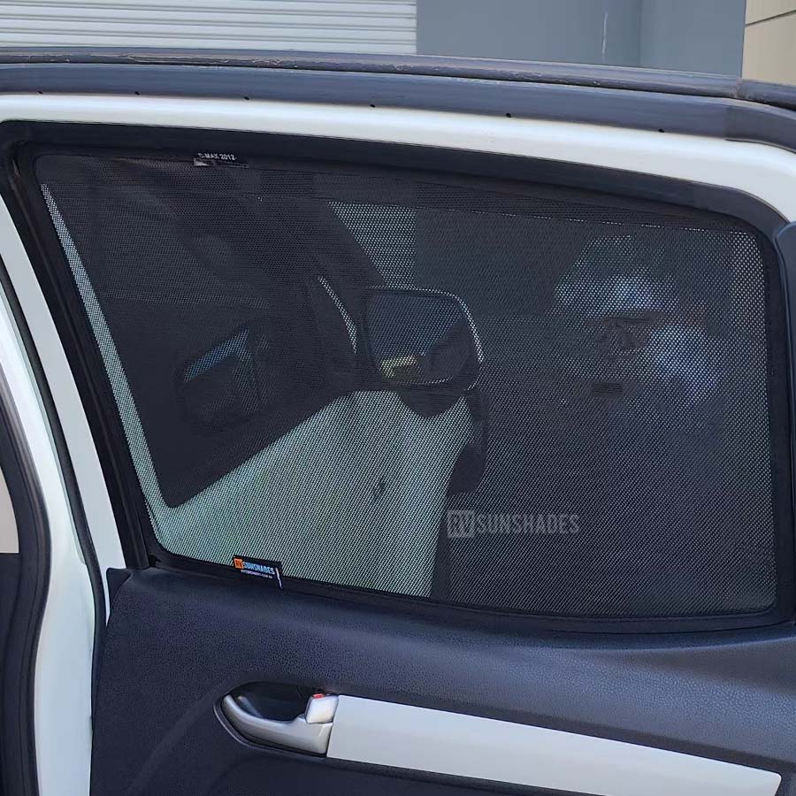ISUZU D-MAX Window Sun Shade Dual Cab RT 2012-2020 [Rear Door] Pair - RVSUNSHADES
