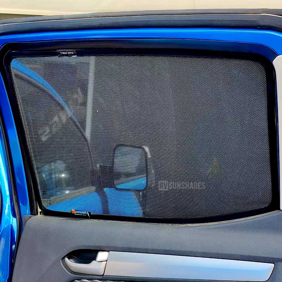 ISUZU D-MAX Window Sun Shade Dual Cab RT 2012-2020 [Rear Door] Pair - RVSUNSHADES