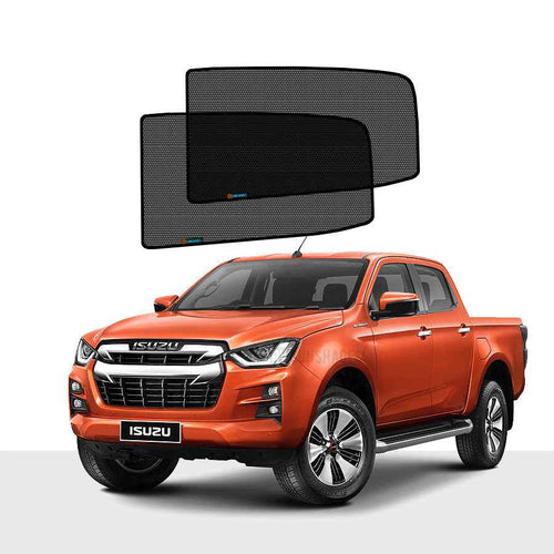 ISUZU D-MAX Sun Shade | BT-50 Dual Cab RG 2021-Now [Rear Door] Pair - RVSUNSHADES