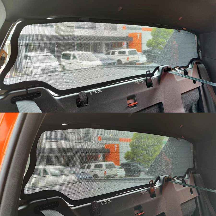 ISUZU DMAX Sun Shade | BT-50 Dual Cab RG 2021-Now [Rear Windscreen] AU Only No Express - RVSUNSHADES