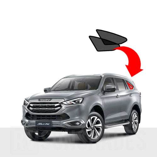 ISUZU MU-X Sun Shade 2nd Gen RJ 2021-Now [Quarter Window] Pair - RVSUNSHADES