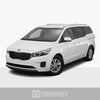KIA Carnival Window Sun Shade YP 2015-2021 [set of 4] - RVSUNSHADES