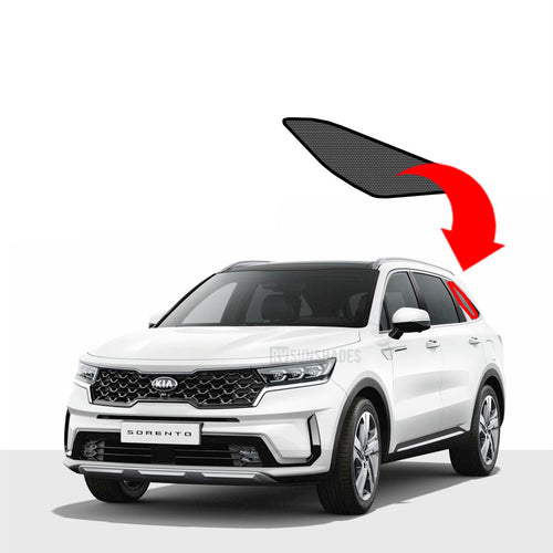 KIA Sorento Window Sun Shade 4th Gen MQ4 2021-now [Quarter Window] - RVSUNSHADES