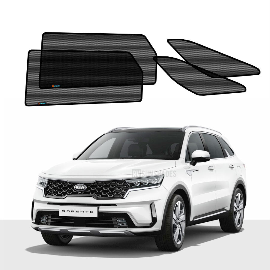 KIA Sorento Window Sun Shade 4th Gen MQ4 2021-now [set of 4] - RVSUNSHADES