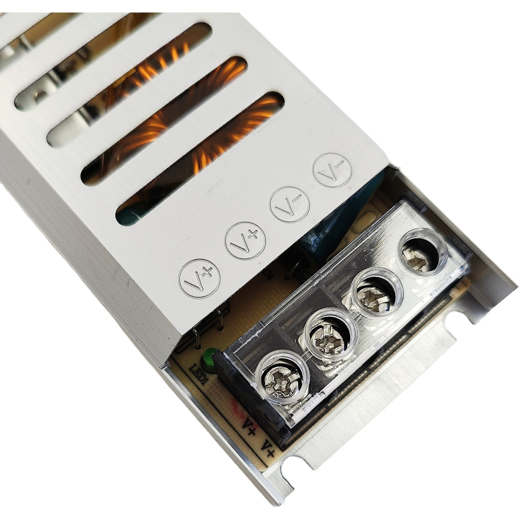 COB LED Strip Light 8MM Power Supply 12V/16.5A 200W LED Driver - RVSUNSHADES
