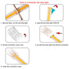 5X LED Strip Light 8MM Joiner LED Connector - RVSUNSHADES