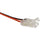 2X COB LED Strip Light 8MM Power Cable Connector Bare Wire - RVSUNSHADES