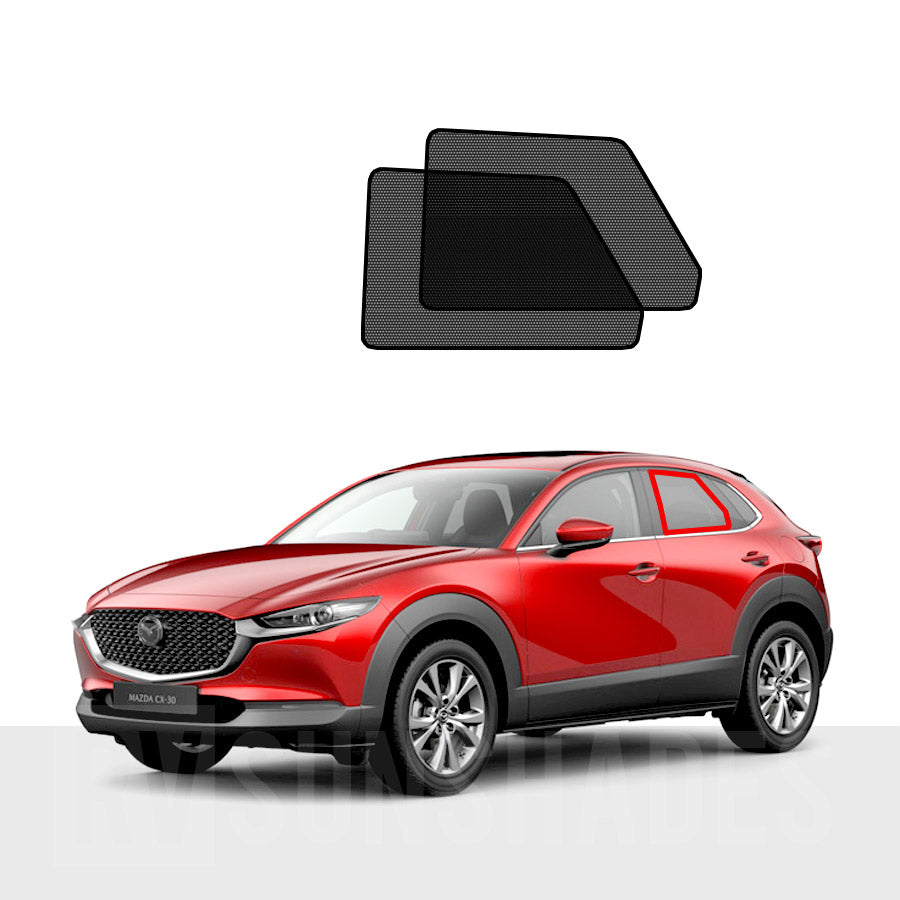 Mazda CX-30 Window Shades 2020-Now [Rear Door] Pair - RVSUNSHADES