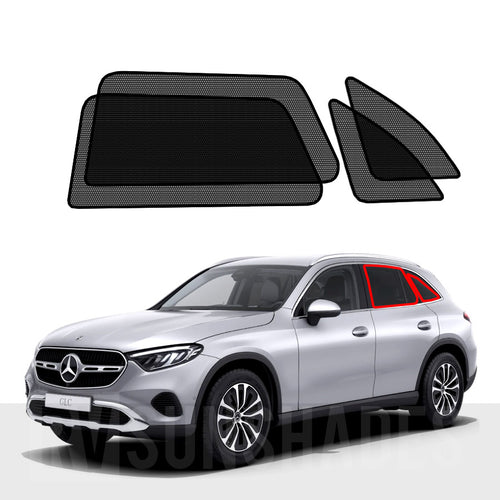MERCEDES-BENZ GLC Sun Shades SUV X254 2nd Gen 2022-Now [set of 4] - RVSUNSHADES