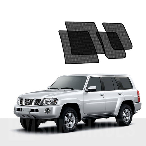Nissan Patrol Y61 Sun Shades 1999-2009 [set of 4] - RVSUNSHADES