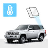 Nissan Patrol Y61 Solar Screens GU 1999-2009 BLOCK OUT [Quarter Window] Pair - RVSUNSHADES