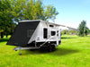 Pop Top Privacy Screen Awning Shade Screen 1.8x1.9m Flat Top Rectangle (1.9m Drop) - RVSUNSHADES