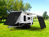 Offroad Pop Top Camper Awning End Wall 2.15x2.2m Rectangle Cut FLAT TOP (2.2m Drop) - RVSUNSHADES